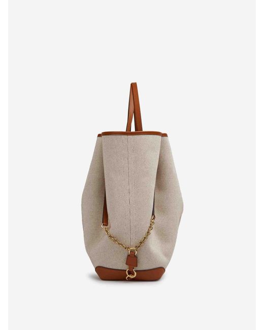Chloé Natural Clover Maxi-Tasche