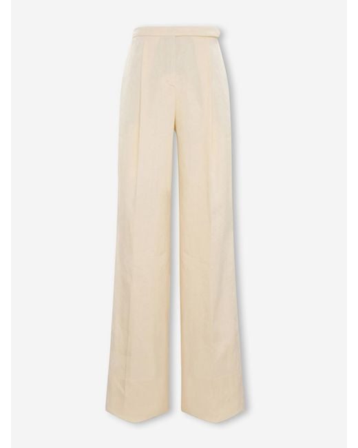 Dorothee Schumacher White Casual Wide Leg Pants