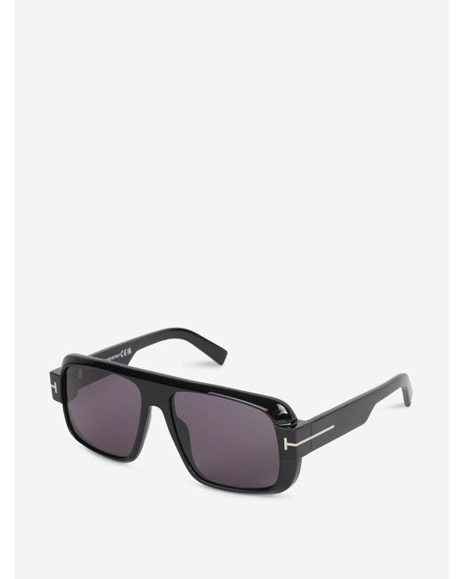 Tom Ford Gray Aviator Sunglasses for men