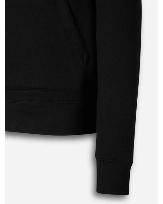 Sudadera Capucha Logo Amiri de hombre de color Black
