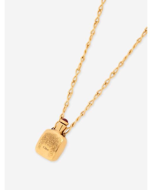 Collar Elixir Chloé de color White