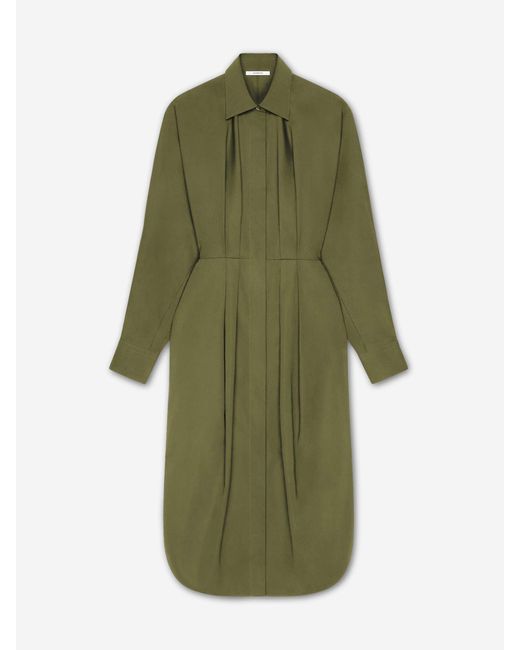 Abito Midi A Camicia di Givenchy in Green