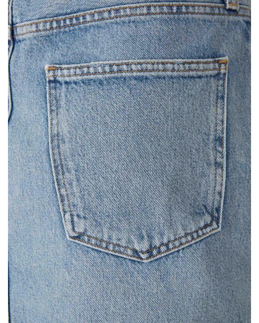 Agolde Blue Kerira Denim Skirt