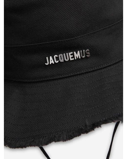 Jacquemus Black Le Bob Artichout Hat for men