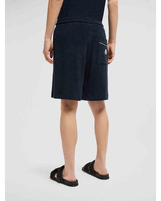 Bermudas Rizo Bolsillo Moncler de hombre de color Blue