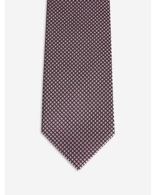 Tom Ford Purple Textured Tie for men