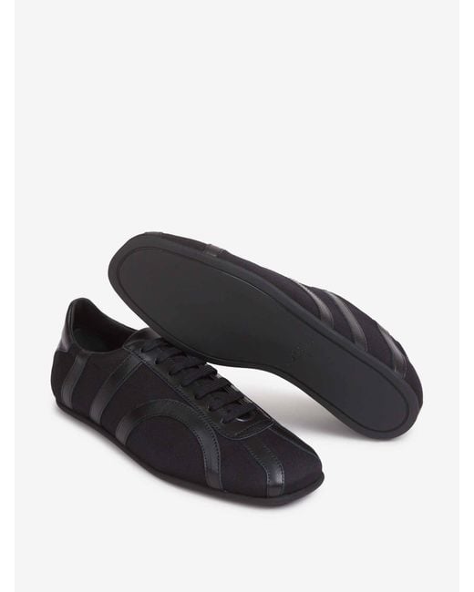 Totême  Black Designer Sneakers