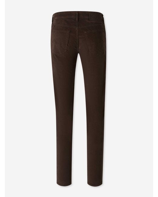 Jacob Cohen Brown Bard Straight Jeans for men