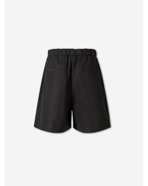 Bermudas Techniques Larges Jil Sander pour homme en coloris Black