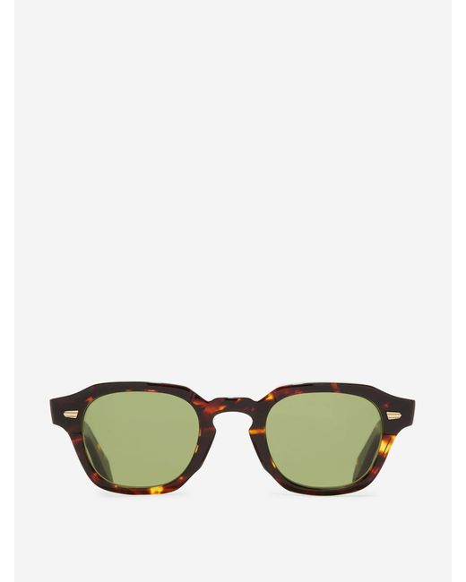 Cutler & Gross Green Sunglasses 1420 Round for men