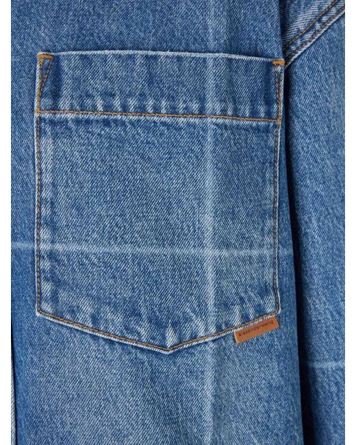 Chaqueta Denim Algodón Alexander Wang de color Blue