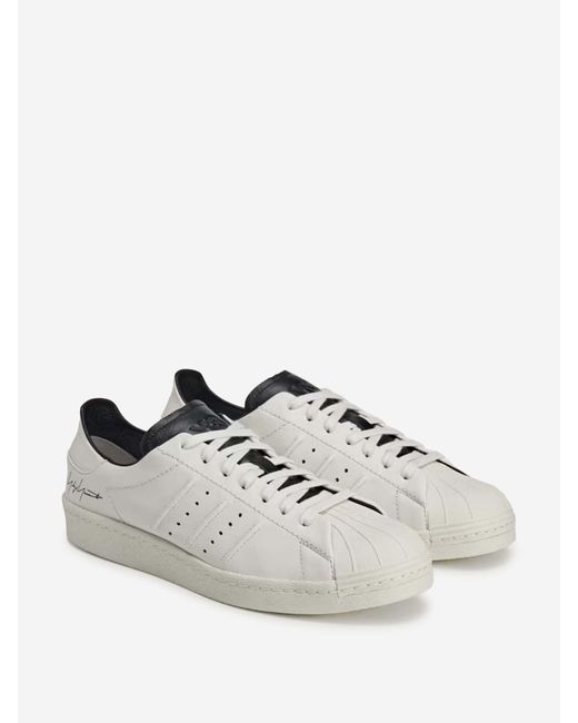 Y-3 White Sneakers Superstar Y-3 for men