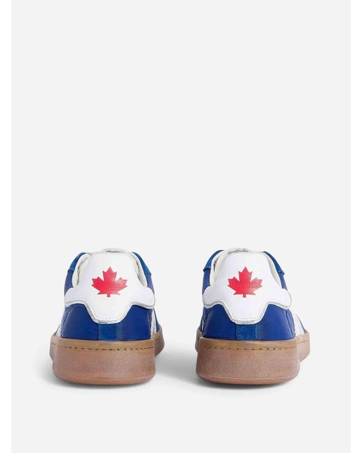 DSquared² Blue Boxer Sneakers for men