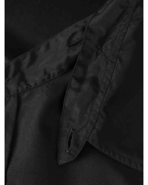 Setchu Black Origami Shirt for men