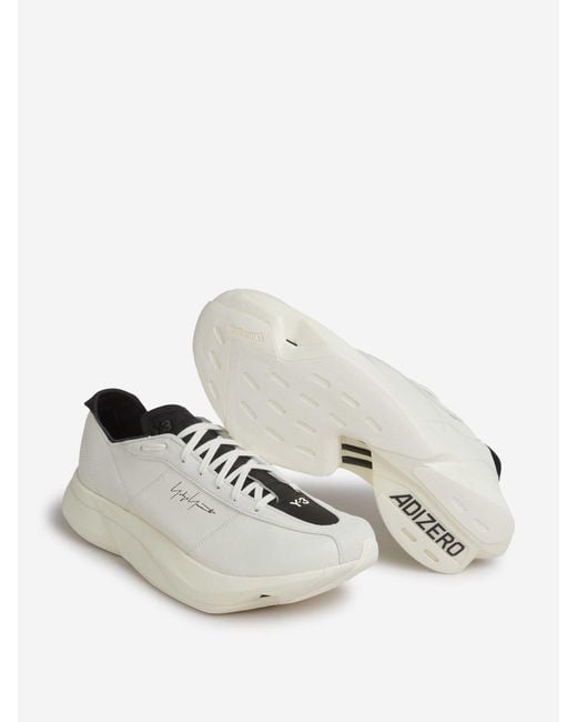 Y-3 White Sneakers Adios Pro for men