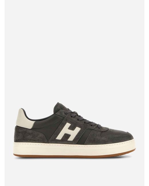 Hogan Black H-Tv Sneakers for men