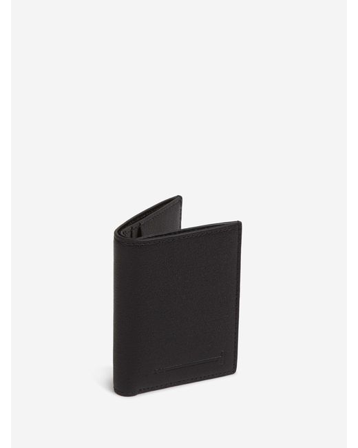 Tom Ford White Foldable Leather Cardholder for men