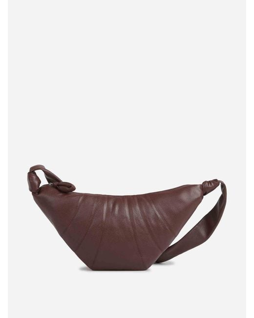 Borsa A Spalla Croissant di Lemaire in Brown