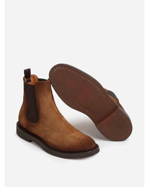Officine Creative Brown Hopkins Flexi 204 Boots for men