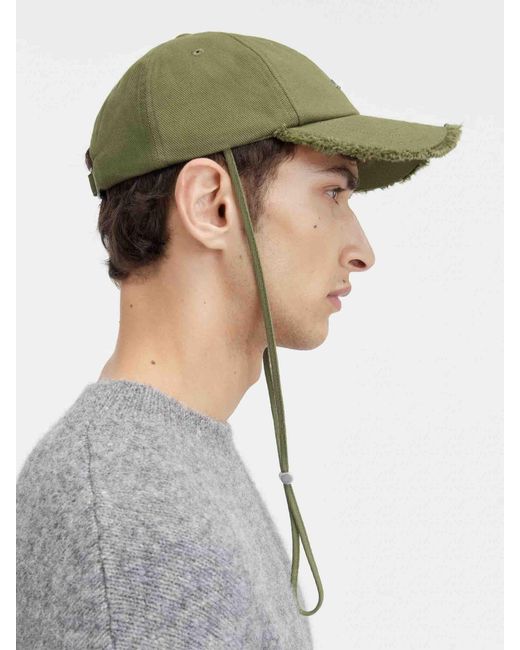 Gorra Béisbol Artichaut Jacquemus de color Green