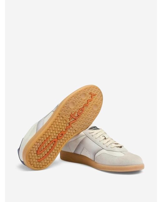 Scarpe Da Ginnastica Olimpiche Dbs di Santoni in White da Uomo