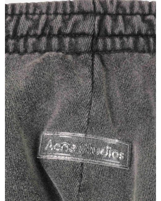 Acne Gray Athletic Joggers for men