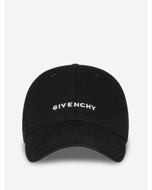 Givenchy Bestickte Baseballkappe in Black für Herren