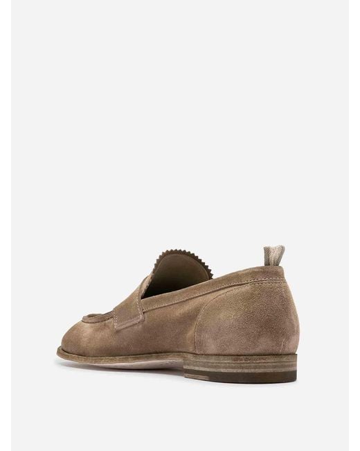 Officine Creative White Solitude 001 Loafers for men