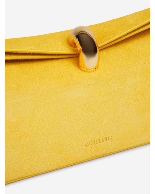 Jacquemus Yellow Le Valérie Clutch Bag