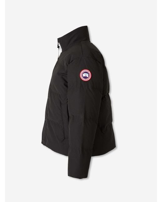 Canada Goose Black Short Bayview Puffer for men