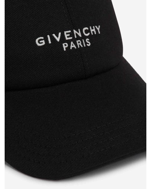 Givenchy Logo Cap in Black für Herren