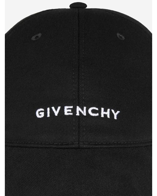 Givenchy Bestickte Baseballkappe in Black für Herren