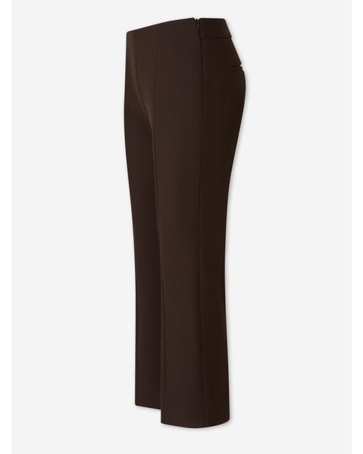 Peserico Brown Flared Dress Pants