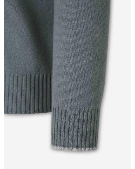 Santa Eulalia Blue Crew Neck Sweater for men
