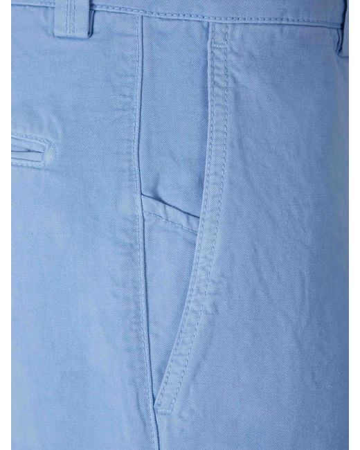 Santa Eulalia Blue Straight Leg Trousers for men