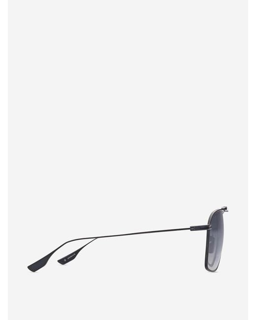 Dita Eyewear Gray Aviator Sunglasses for men