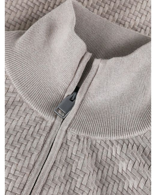 Brioni Natural Cashmere Sweater for men