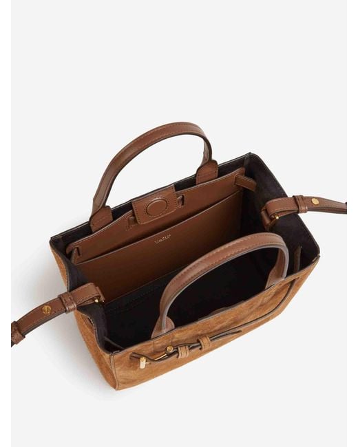 Tom Ford Brown Mini Suede Bag