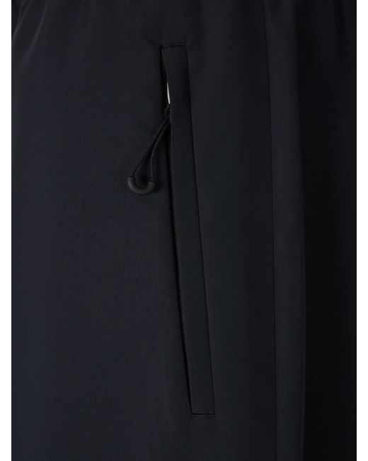 Jil Sander Blue Technical Straight Leg Trousers for men