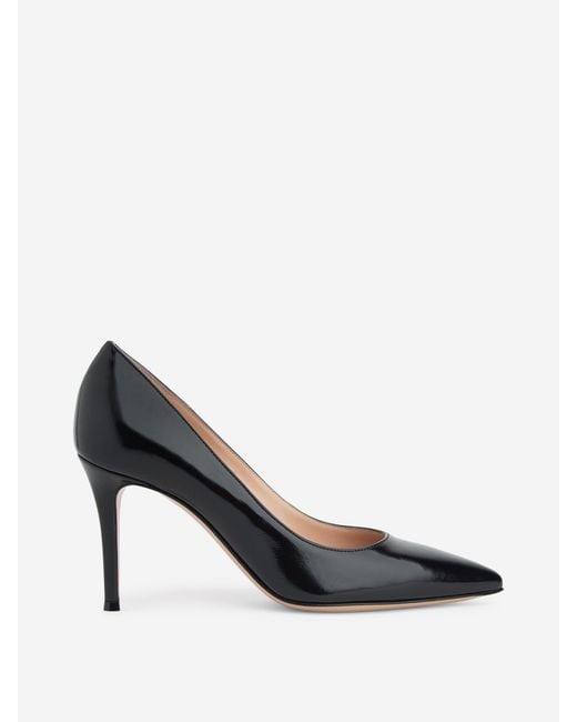 Gianvito Rossi Black Gianvito 85 Heels