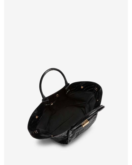 La Borsa A Tracolla Midi New York di DeMellier London in Black