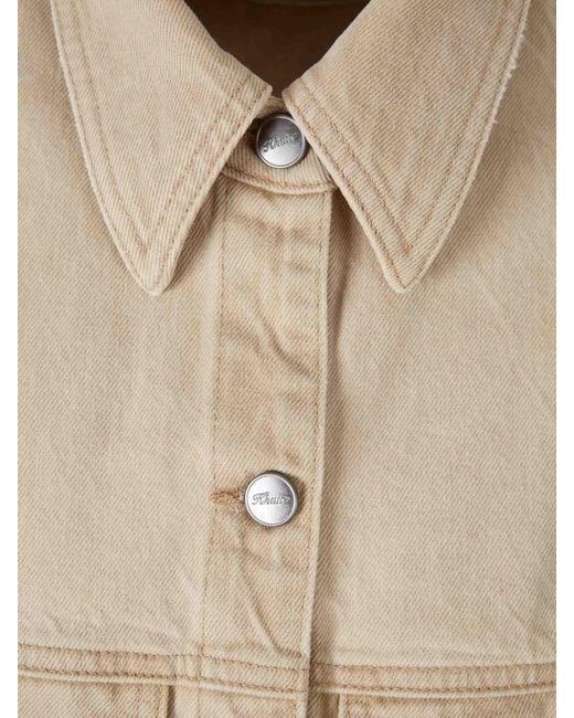 Khaite Natural Cotton Denim Jacket