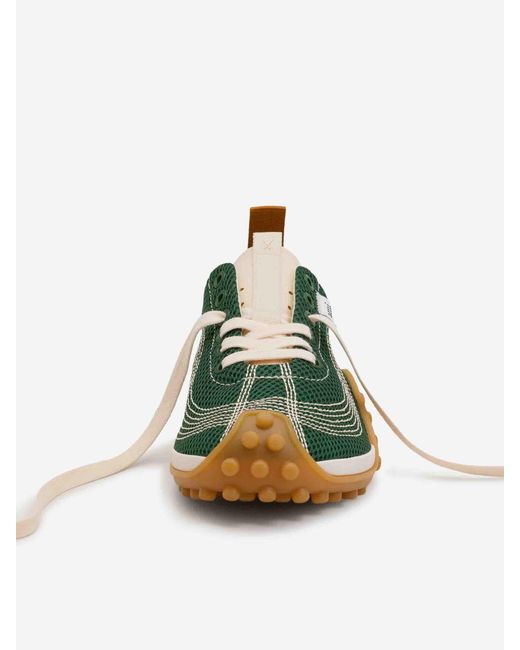 AMI Green Bottle Cumin Running Sneakers for men