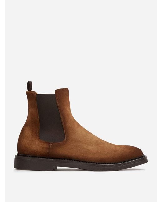Officine Creative Brown Hopkins Flexi 204 Boots for men