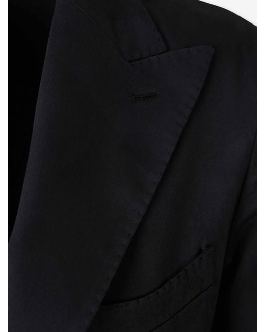 Santa Eulalia Black Blazer Straight for men