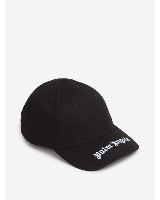 Gorra Algodón Logo Palm Angels de hombre de color Black