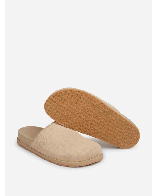Amiri White Monogram Clogs for men