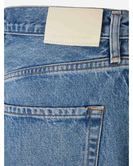 Citizens of Humanity Blue Wide Jeans Ayla