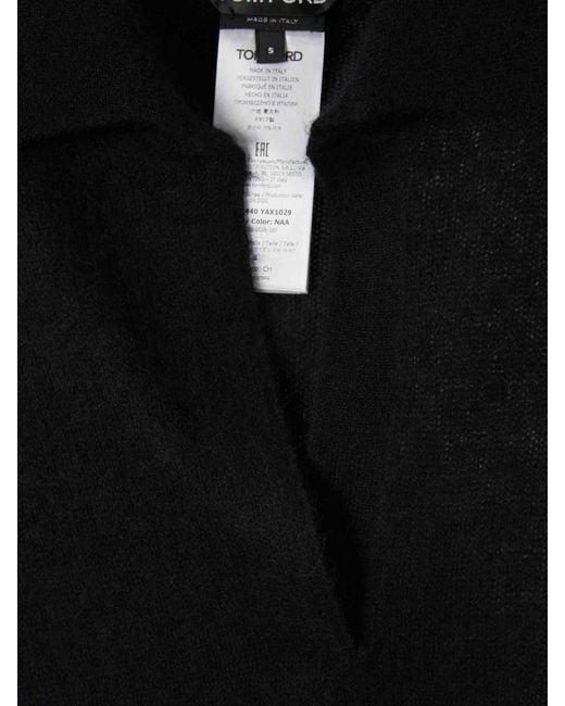 Tom Ford Black Fine Jersey