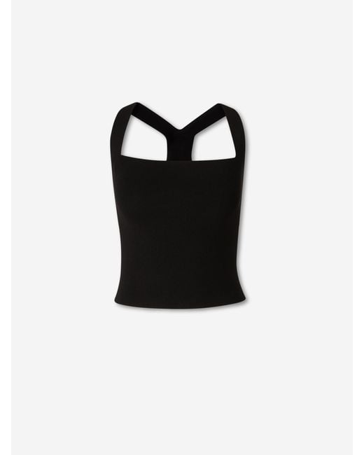 Cult Gaia Black Top Point Crawford